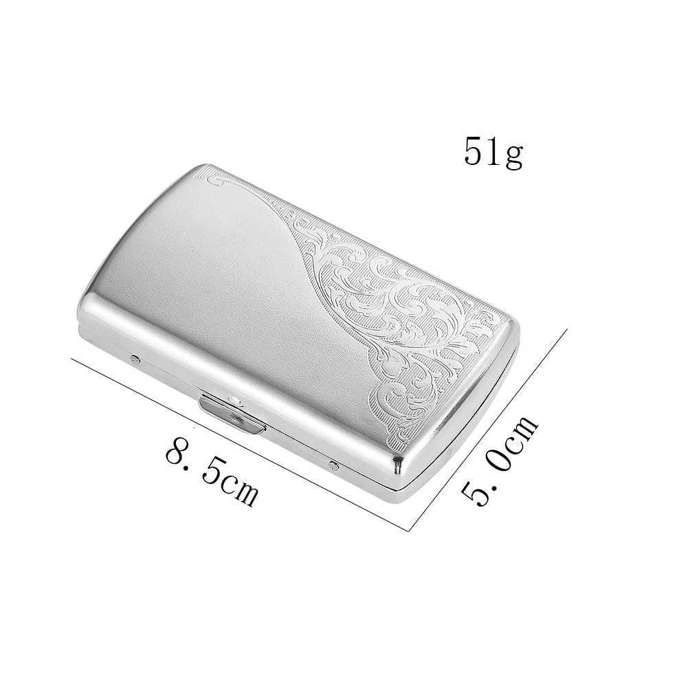 1PC Mini Portable Cigarette Case Dropsing Smoking Accessories Double-sided Clamshell Smoke Set Gift Craft Supplies H251206