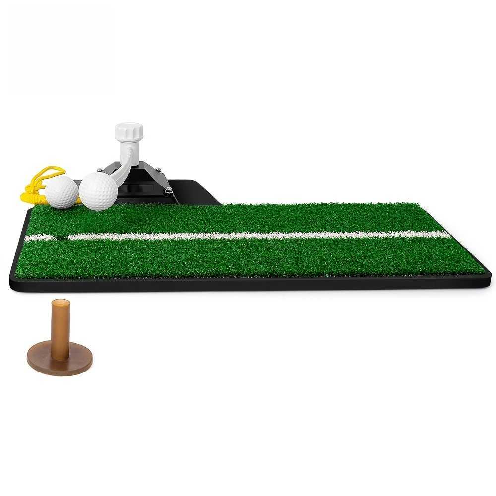 Golf Swing Trainer 20 - Adjustable Height Golf Training Equipment - Pure Path Swing Practice Mat - Indoor/Outdoor Home Trainer Y251206