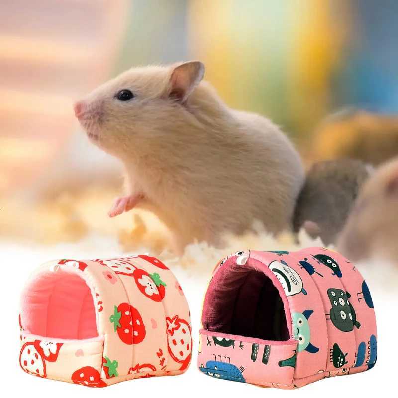 Hamster House Mini Cage Ferret Hammock For Rodents Large Guinea Pig Hammock Basket Hamster Cage Rabbits Bed Hamster Accessories M251206