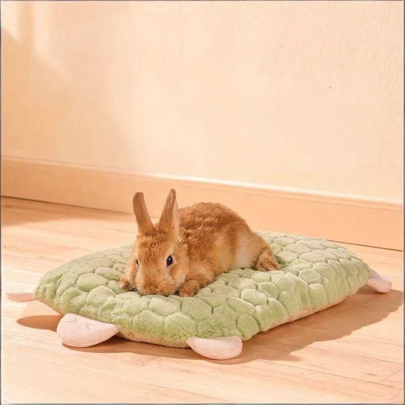Winter Rabbit Heating Pad Small Pet Sleeping Mat Rabbit Cage Mat Non-Slip Soft Floor Mat Suitable for Guinea Pigs Chinchillas M251206