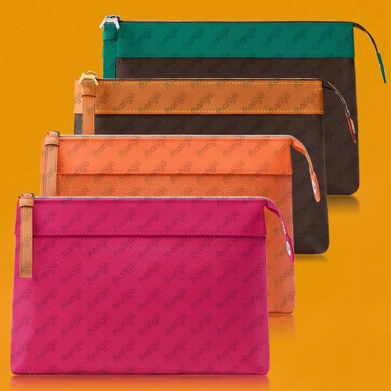 Designer Makeup Bag Women Travel Cosmetics Case Leather Men Toiletries Make Up Bags Wash Pouch POCHETTE