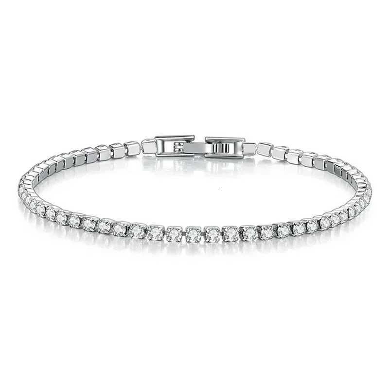 High quality 925 silver tennis bracelet exquisite hip-hop fashion original design for men and women bracelet jewelry gift W251206