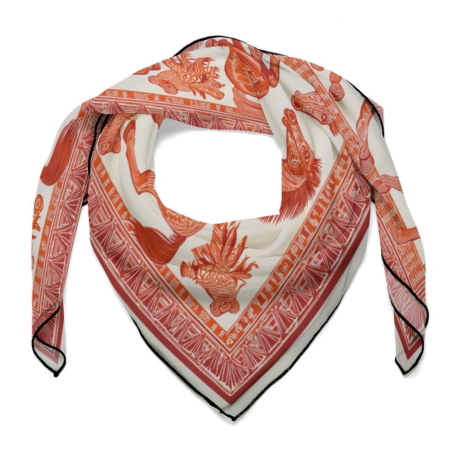 Custom Designer H Neck Scarf For Horse Pattern Luxury Womens Silky Head Scarves Hair Bandanas Square Scarf Fashion Accessories lightweight H56