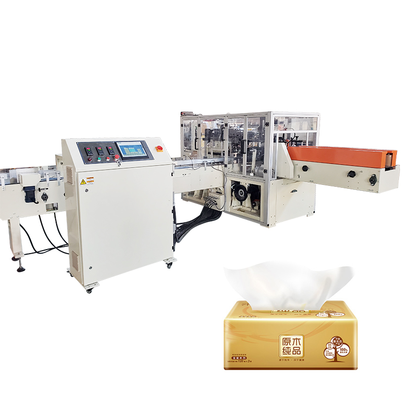 Automatic Napkin Facial Tissue Paper Making Machine Tissue Packing Machine