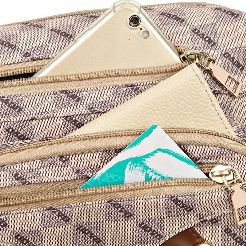 New style womens bag - casual shoulder bag made of PU leather with patchwork design adjustable strap stylish and simple stylT251205