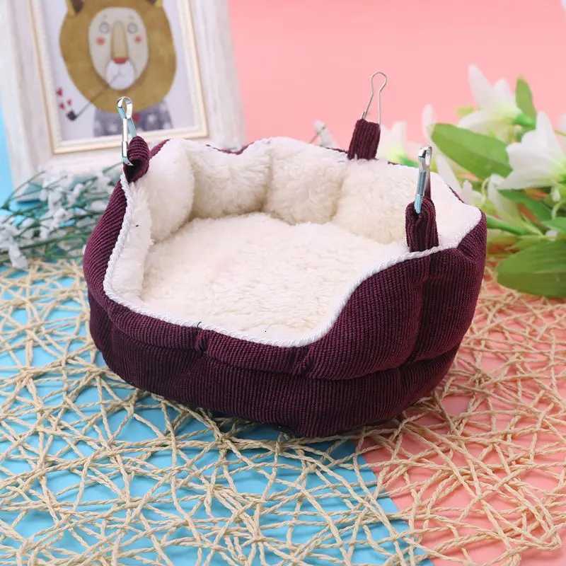 Cute Hamster Cage Bed Warm Soft Hanging Put Hammock Small Pet Hanging Sofa Bed for rat Ferret Pig Squirrel M251206