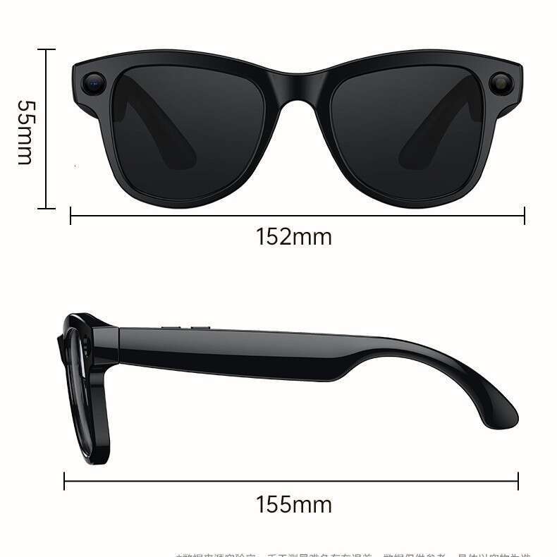 Famous Brand Famous Brand Cross Border Charging Case Black Technology AI W Pixel Photo Video Anti Shake Smart Translation Glasses