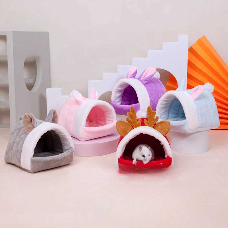 Pet Winter Warmth Cotton Nest Hamster Nest Small Pet Supplies Comfortable Warmth Wrap Nest Hamster Home Cotton Bed M251206
