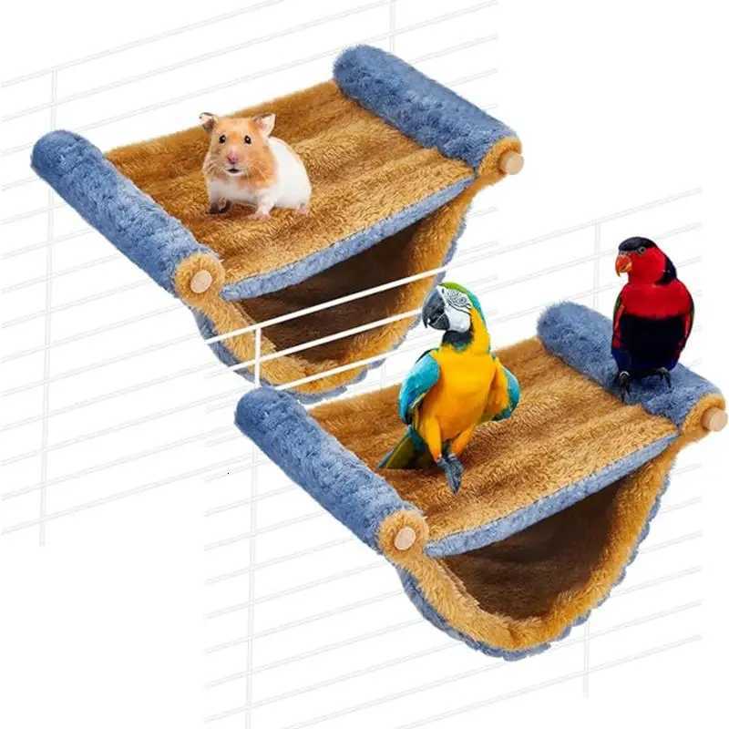 Pet Hammock For Small Animal Thick Lint Warm Bed Hamster House Nest Sleeping Bag Hanging Tree Beds M251206