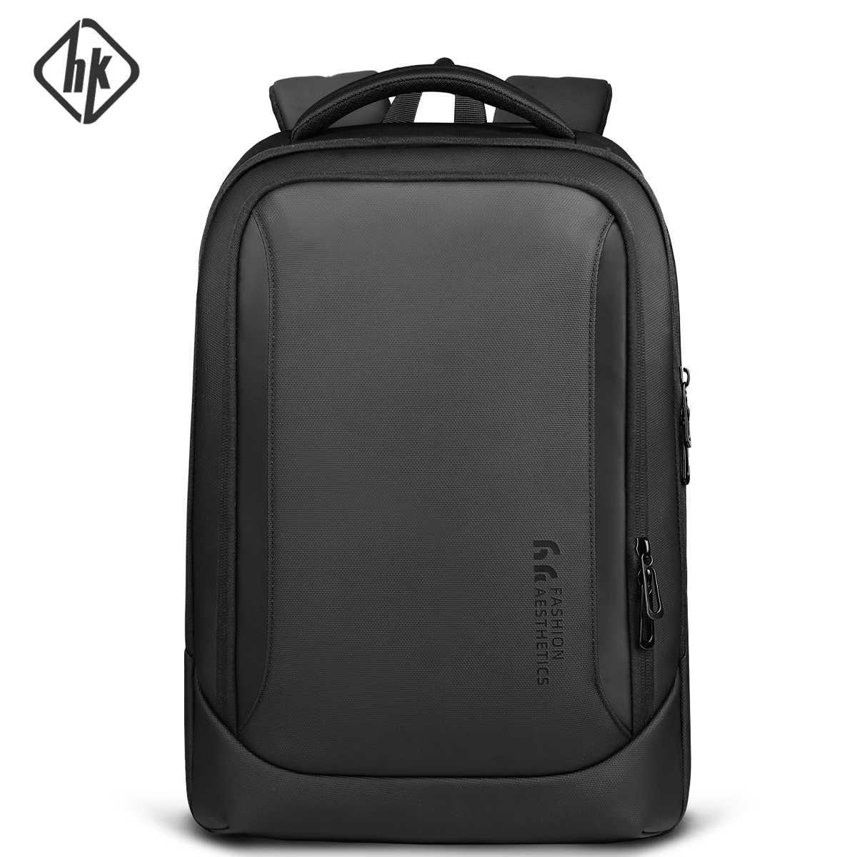 HK Multifunction Business Backpack Waterproof 173 inch Laptop Backpack for Men Computer Shool Bag with USB Port Travel Daypack K251206