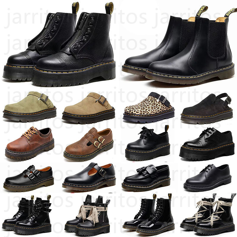 Free Shipping Designer Martin boots for men women booties leather sandals Oxford Bottom Ankle classic outdoor sandal casual boot