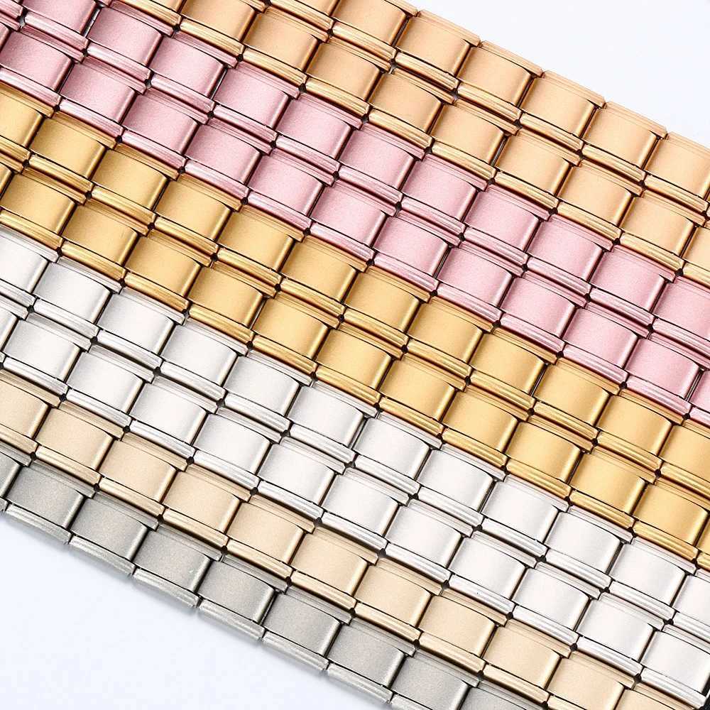 2025 New Men and Women Starry Colors 18 Pieces Italian Charm Fit 9mm Stainless Steel Modular Bracelet Wholesale Jewelry W251206