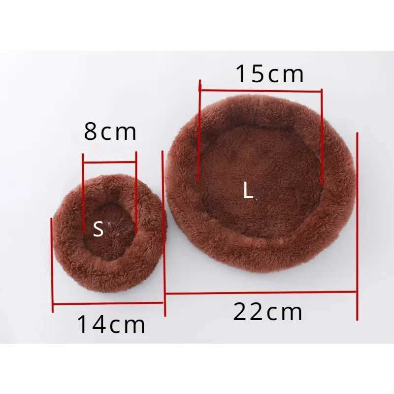 Hamster Nest Mat Small Pet Nest Arctic Velvet Warm Cotton Nest Pad Hamster Hedgehog Dragon Cat Rabbit Pet Mat Guinea Pig Cage M251206