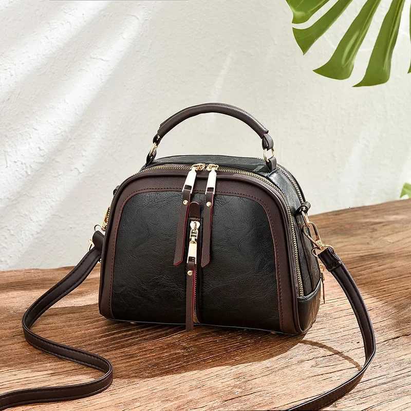 Luxury Alligator Pattern Womens Handbag Fashion Designer Shoulder Messenger Bag Ladies Pu Leather Shell Bag Bolsas FemininaT251205