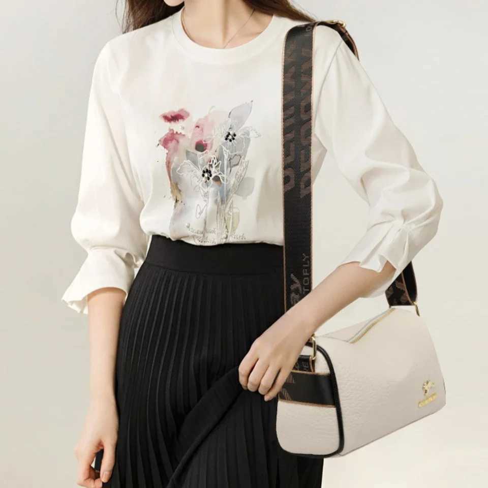 Luxury Womens Handbag Designer Female Messenger Tote Sac High Quality Solid Color Leather Shoulder Crossbody Bag For WomenT251205