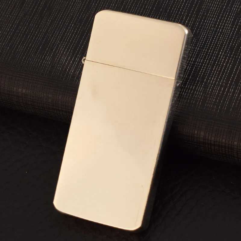 oil lighter thin ZC5 hine gold bed personali fashionable simple and cpact mens birthday gift H251206