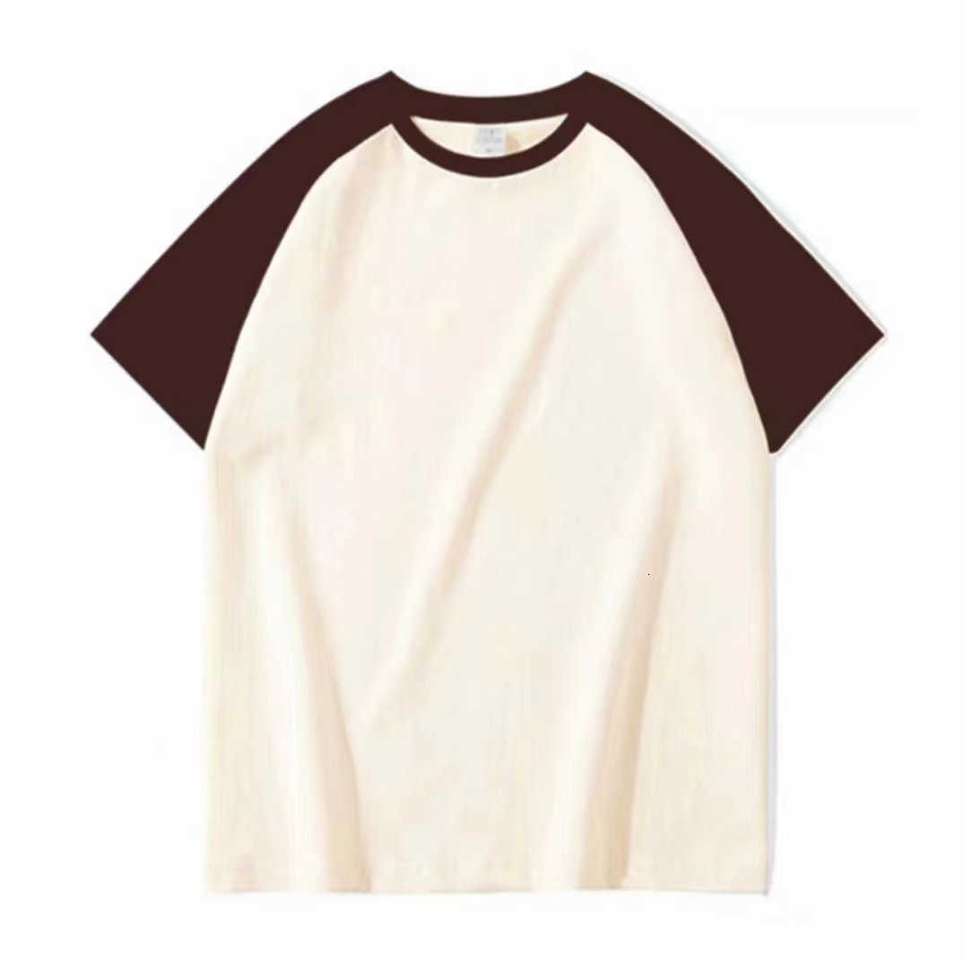 Heavy-duty 230g shoulder-length short-sleeved fine-spun jersey half-sleeve T-shirt X251206