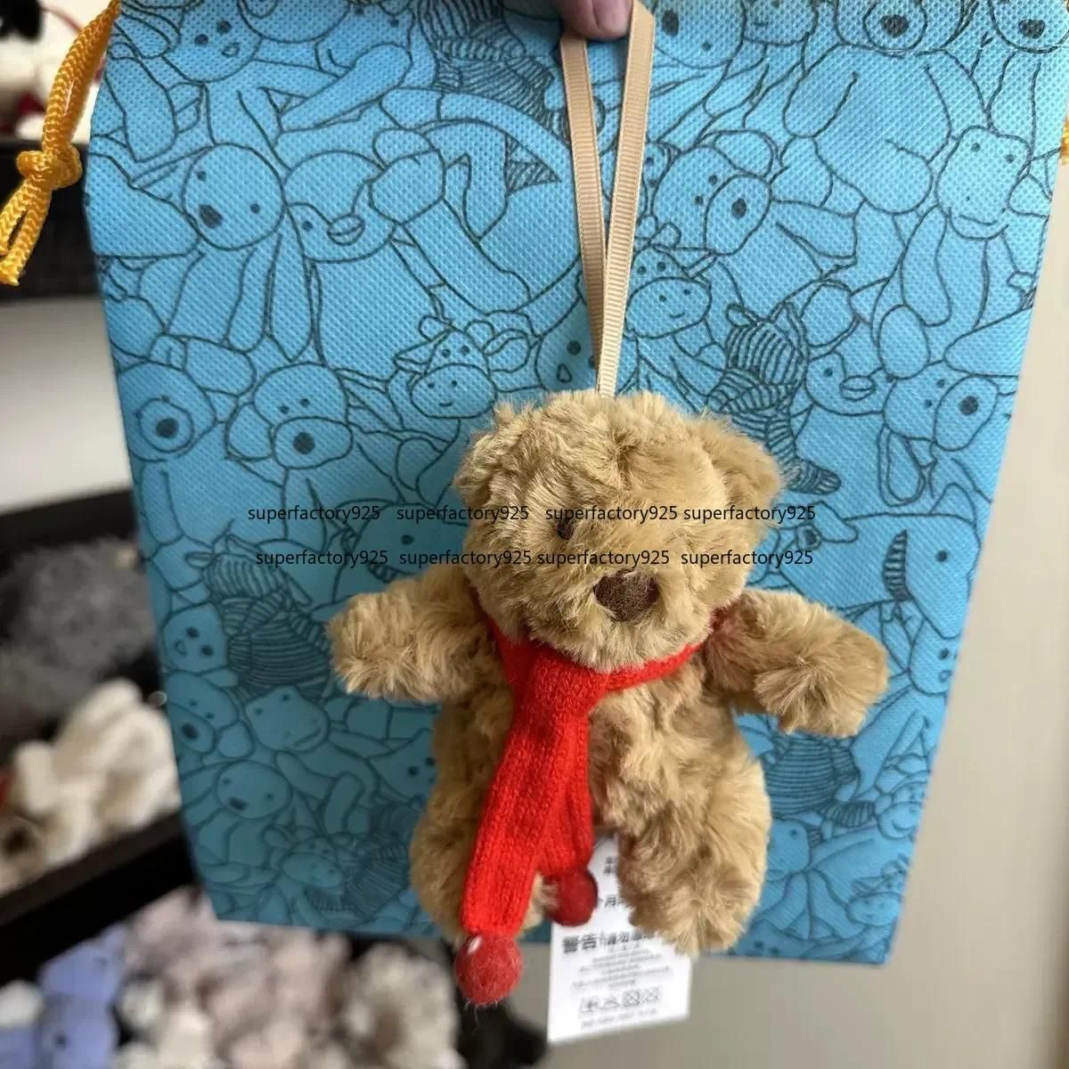 Designer Keychain Jellys Cat Kawaii Plush Toys Cartoon Dolls Novelty Keychain For Hanging On Mobile Phones Bags Fashion Accessories Children christmas Gifts