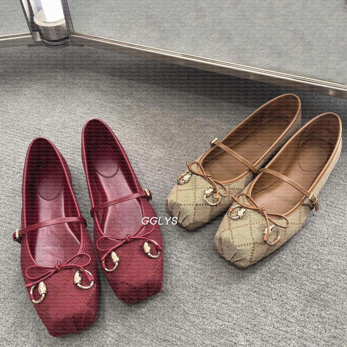 Ballet flat Paris Designer Professional Dance Shoes Satin ballerinas Bowknot Round toe Shallow Mouth Single Shoe Mary Jane comfortable sandals women Loafers