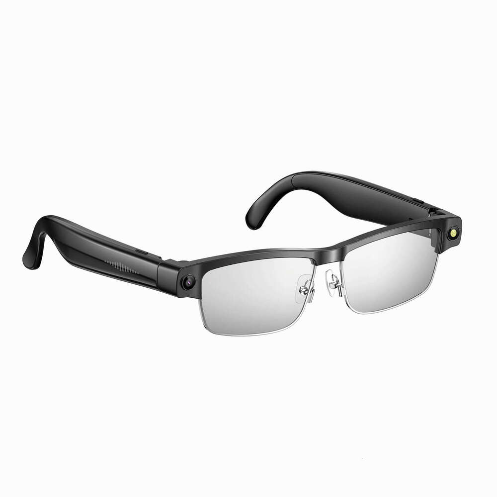 Famous Brand Famous Brand AI Smart Glasses With Color Changing Metal Frame Bluetooth Music Playback Million Pixel Photo And Video