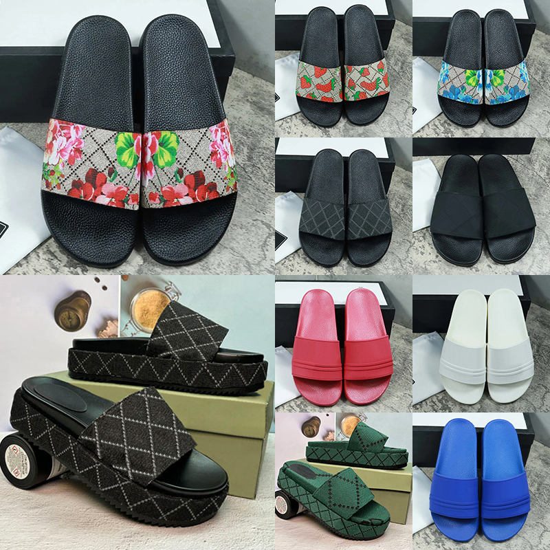 Free shipping designer slippers with box for men women luxury soft outdoor sandals platform versatile slides fashionable flat shoes