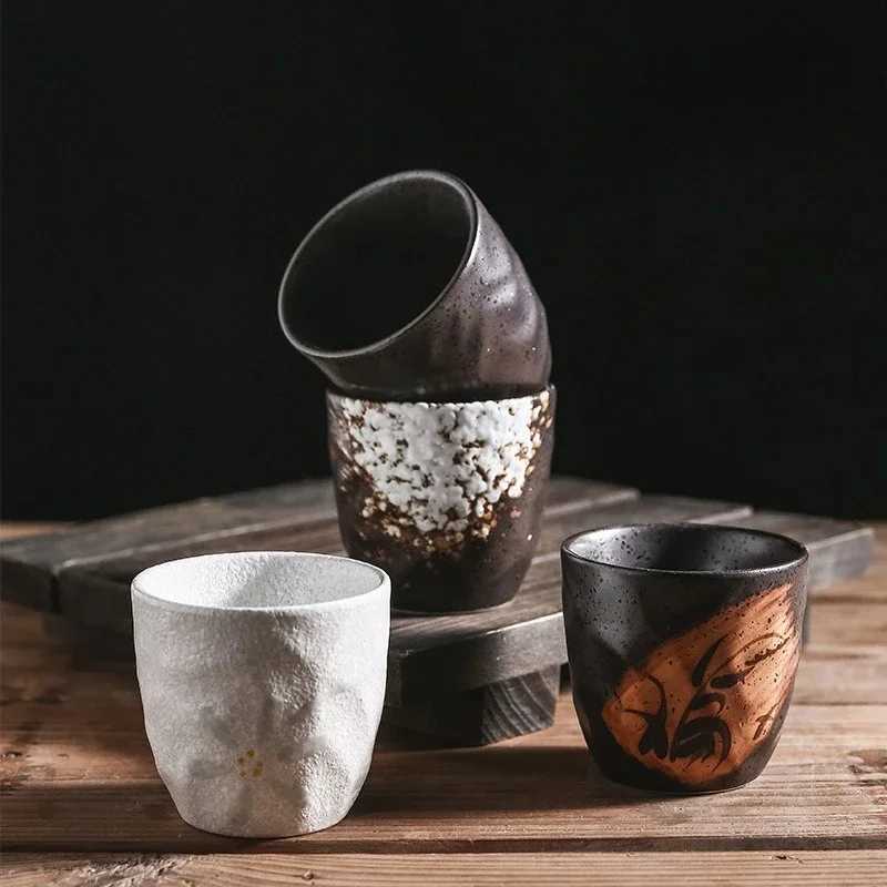 Japanese Retro Ceramic Tea Cup Homestay Specialty Coffee Matcha Casual Cup M251206 - view 3