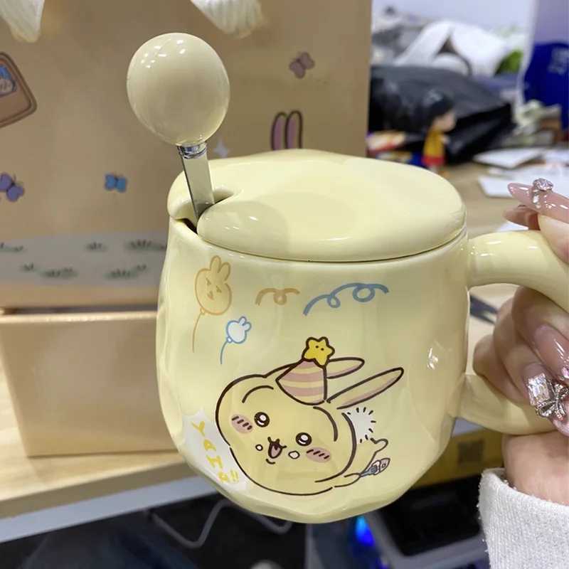 Cute Cartoon Anime Peripheral Doll Model Mug Coffee Milk Home Office Water Cup High Appearance Cartoon Girl Cheap Birthday Gift M251206 - view 4