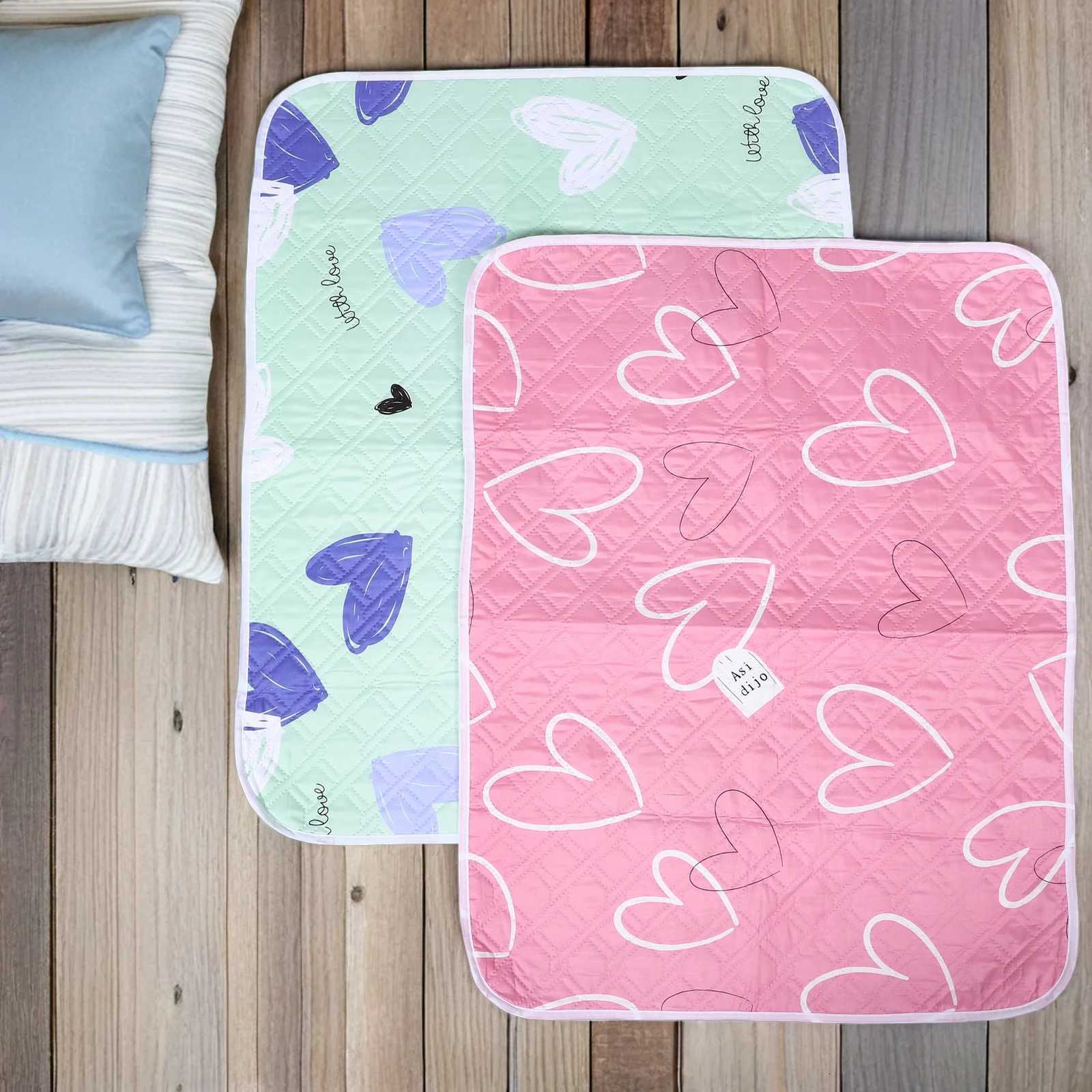 2pcs Waterproof Guinea Pig Cage Liners Washable Reusable Absorbent Pee Pads For Small Animals Chinchilla Rabbits Rats 35X28Inch M251206