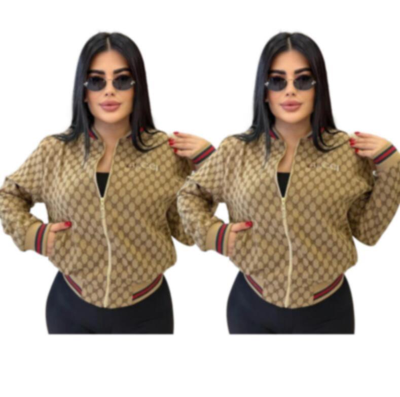 spring autumn Womens baseball Jackets long sleeve woman designer jacket womens coat