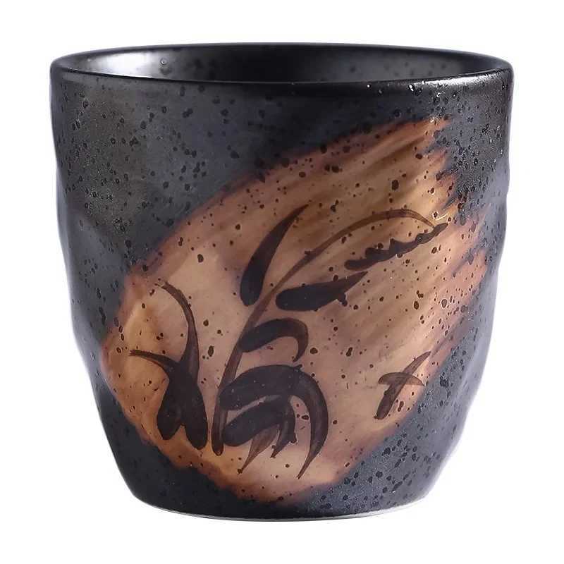Japanese Retro Ceramic Tea Cup Homestay Specialty Coffee Matcha Casual Cup M251206 - view 6
