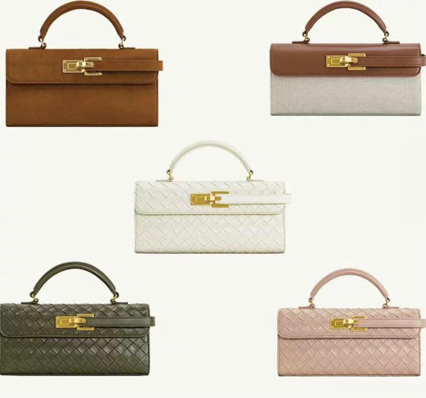 designer tote bags JW PEI knit bag Tote - Genuine Leather Crossbody Purse for Women Elegant Top Handle Bag