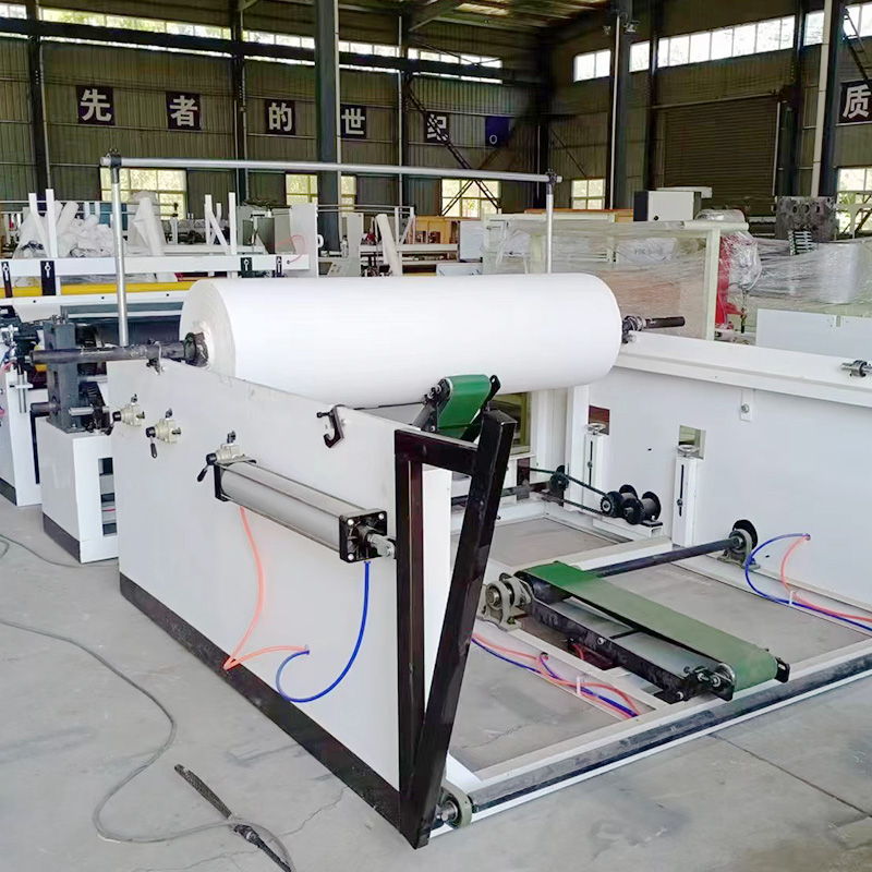 Jumbo Roll Toilet Paper Napkin Making Machine Full Set Production Line