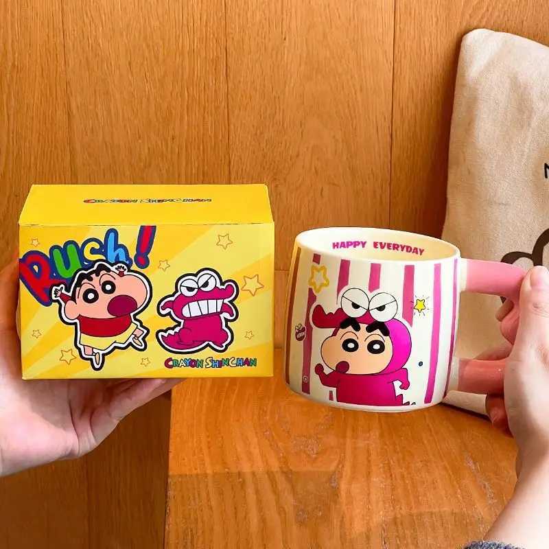 Crayon Shin-chan Nohara Shiro film and television periphery ceramic mug high value girl home office afternoon tea coffee cup M251206 - view 6