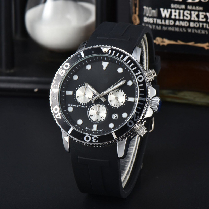 New Men's watch quartz movement, lifestyle waterproof luminous designer watch, Japanese battery