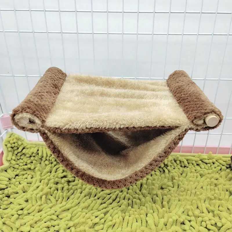 Hamster Warm Nest Hanging Winter Bed Hammock Plush Tent Hideaway for Hamster M251206