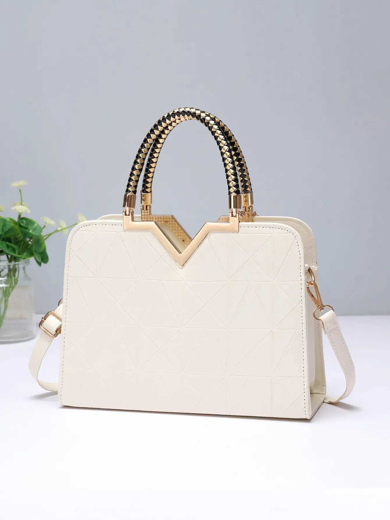 Womens minimalist large capacity mom bag commuter style business single shoulder handbagT251205