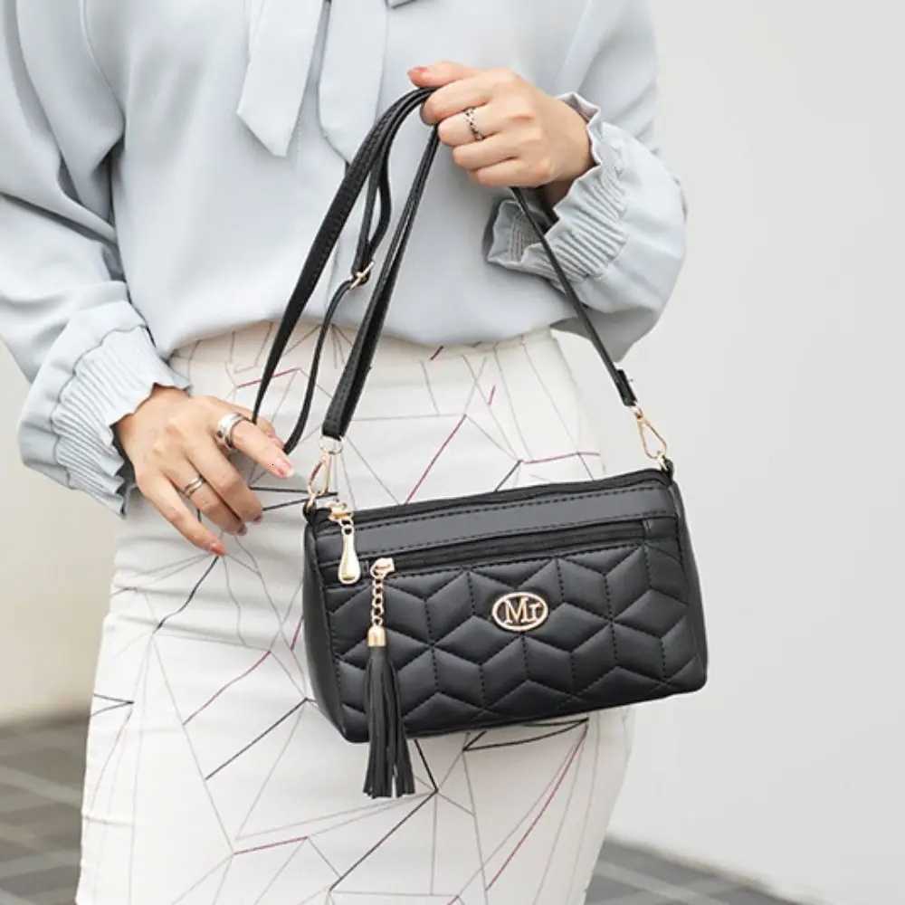 Fashion Crossbody Bags Womens Genuine Leather Bag Simple High Quality Tote Bag Vintage Boston Handbag Female Shoulder BagsT251205