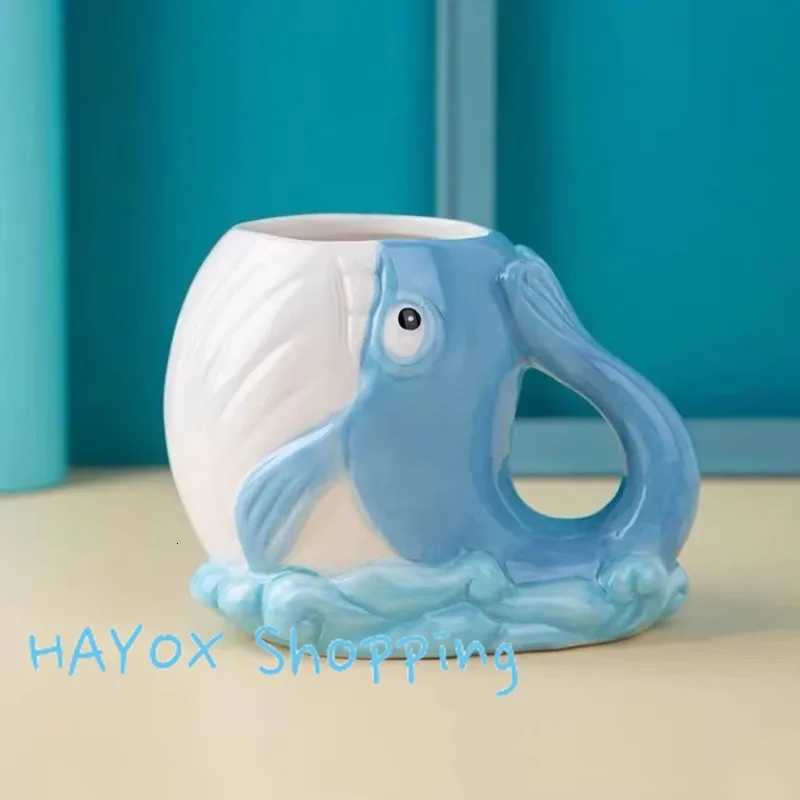 Funny Pink Octopus Ceramic Coffee Mug with Tentacle Handle Handcrafted Novelty 3D Coffee Cups Unique Birthday Gift for Friends M251206 - view 5