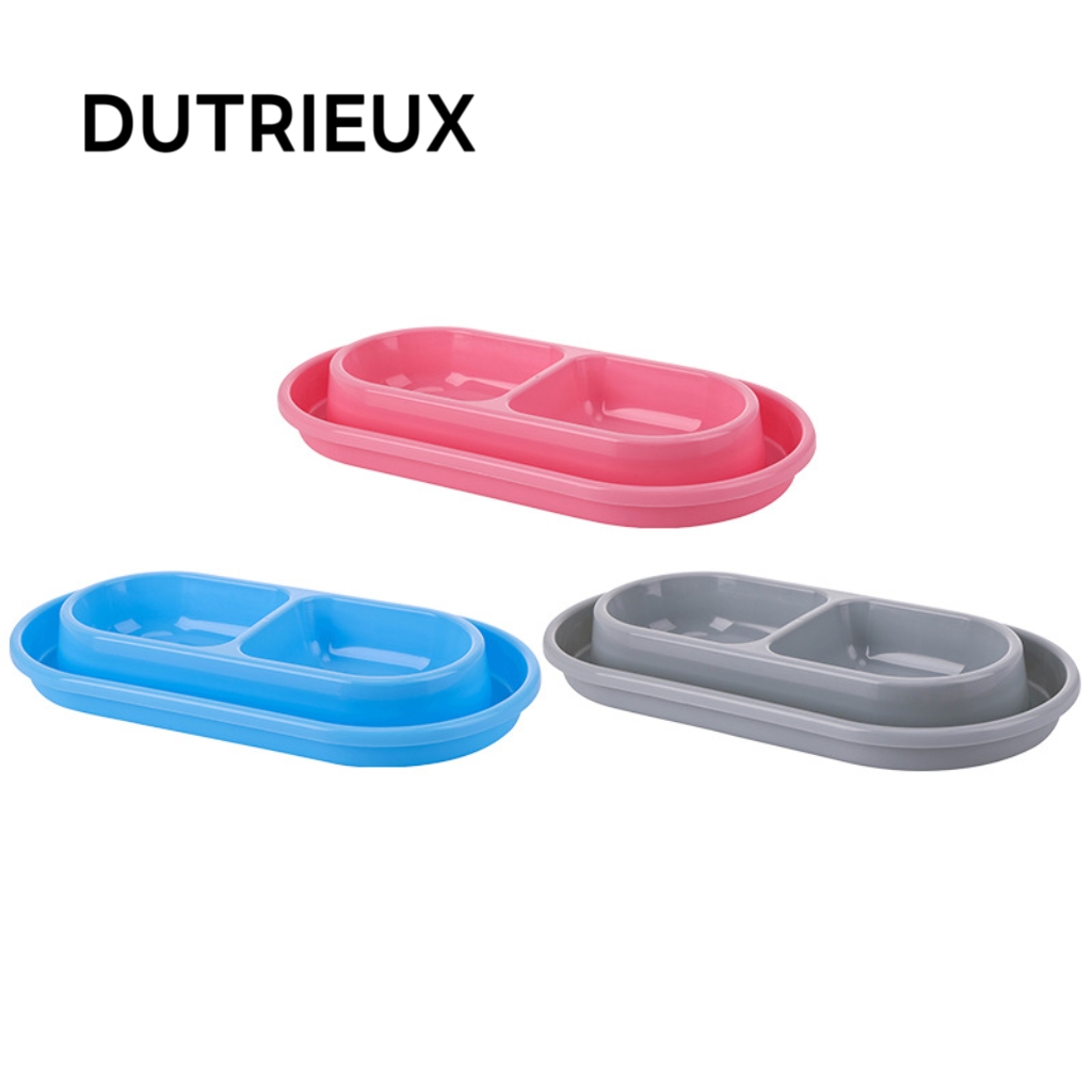 H1753 Small and medium-sized dog anti-choking bowls, anti-tipping slow-feeding dog bowls, pet cat food bowls, pet supplies supplier.
