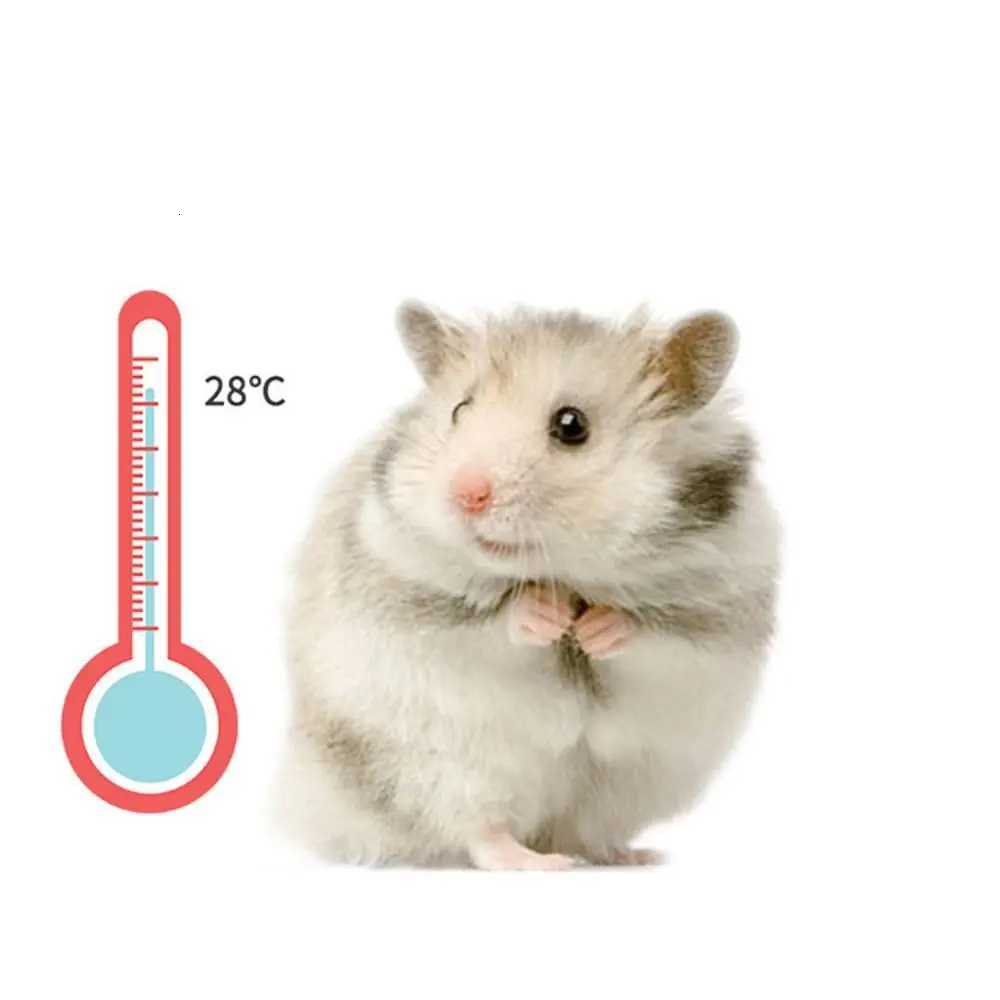 Pet Supplies Ceramic Hamster Nest Bread Shaped Cooling Pet Small House Creative Cute Hamster Bed Summer M251206