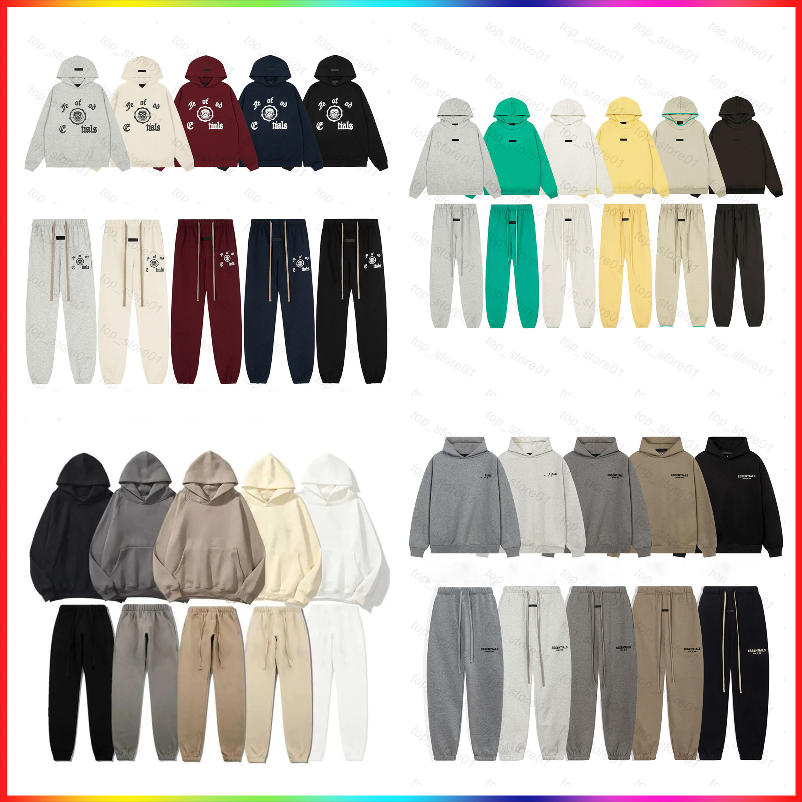 5A mens designer hoodie winter Fashion Hoody 3D Letter Silicon essential hoodie Loose Set Oversize Loose essential tracksuit Casual Luxury Hooded Couples Clothing