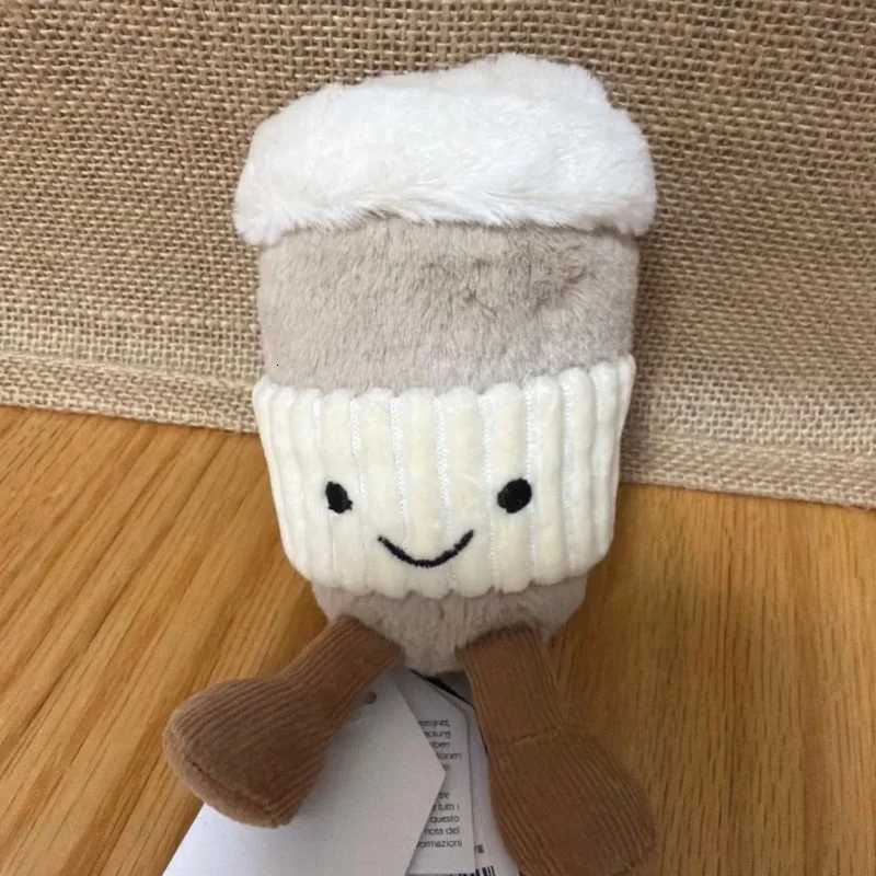 luxury Afternoon Tea Set Plush Toy Teapot Coffee Cup Character Dolls Cute Kitchen Themed Decor Gift Set K251206