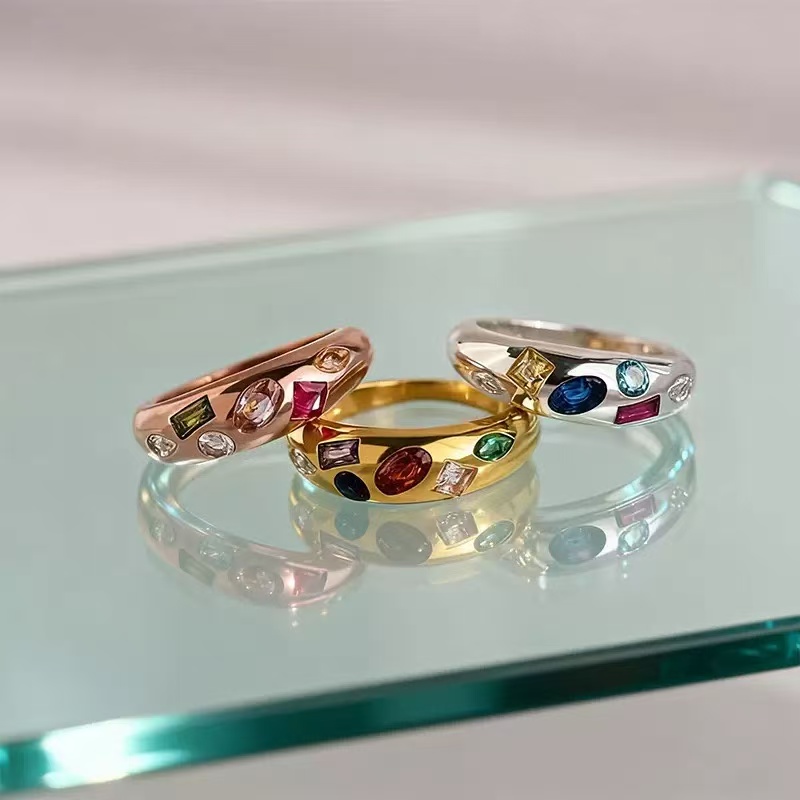 Tianyu Gems 13ct DVVS1 Round Lab Grown Diamond Cvd and Pear Ruby 10k 14k 18k Solid Yellow Gold Jewelry Men Rings