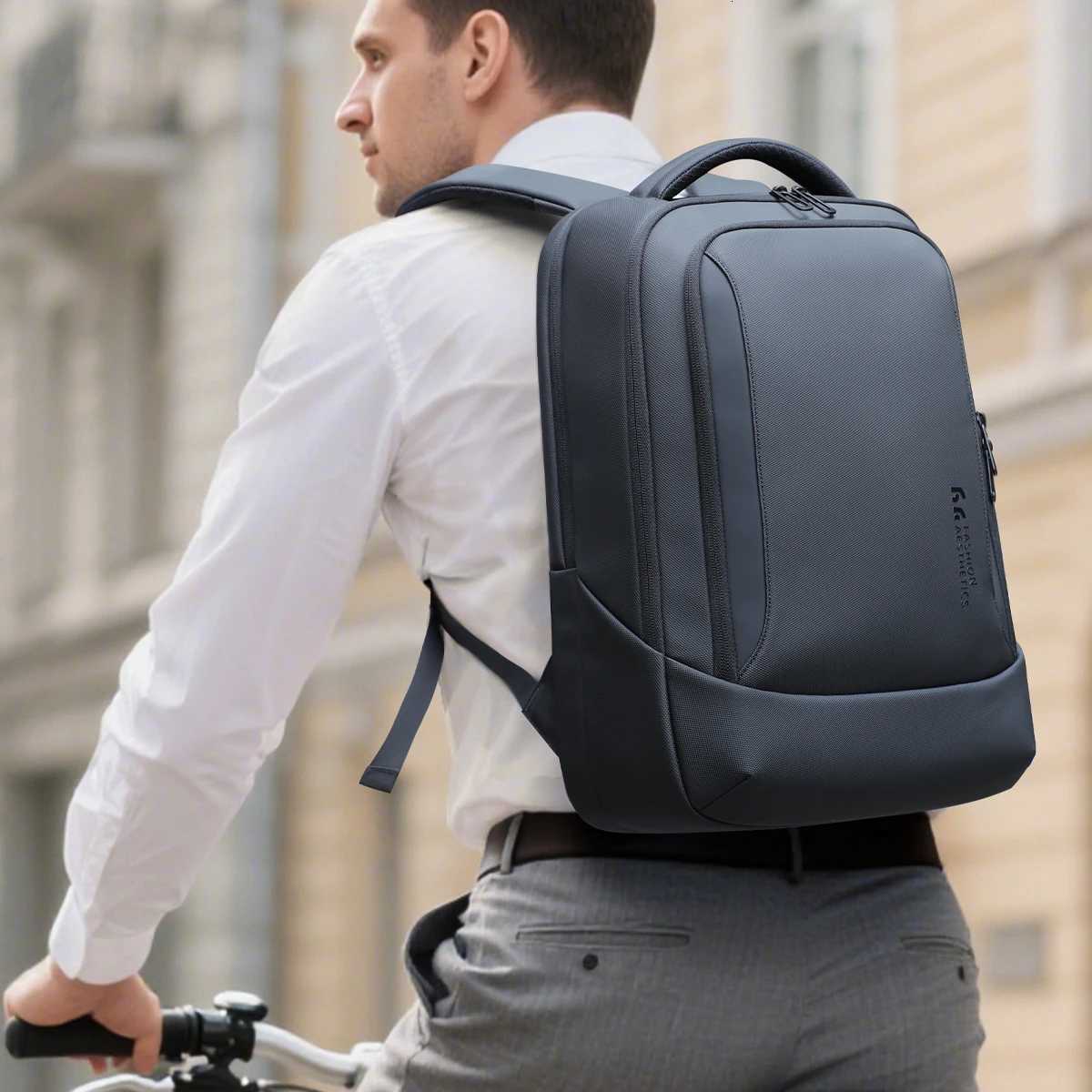 HK Multifunction Business Backpack Waterproof 173 inch Laptop Backpack for Men Computer Shool Bag with USB Port Travel Daypack K251206