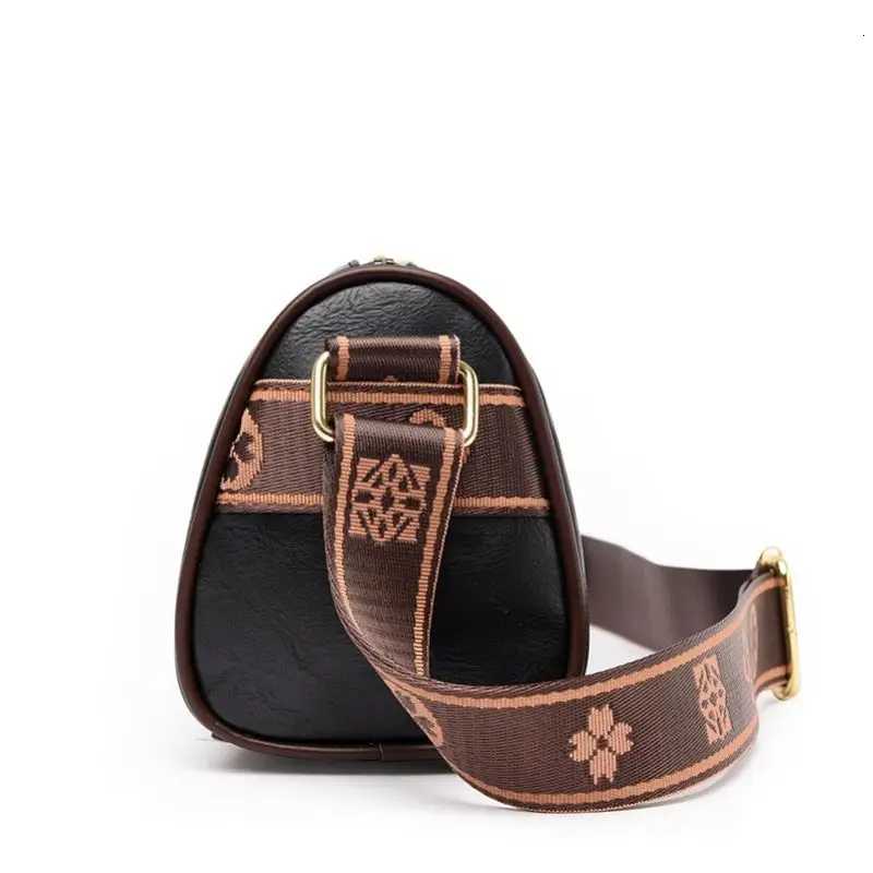Casual Women Handbag Soft Leather Shoulder Crossbody Bags for Women New Fashion Print Ladies Messenger Tote Bag Sac A MainT251205