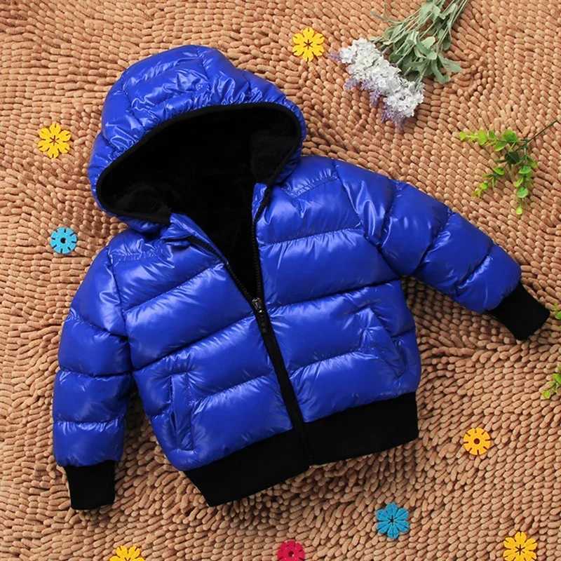 2025 New Baby Wadded jacket Baby Cotton-padded Parka Baby Boys Girls Children Unisex Winter Thick CoatW251206