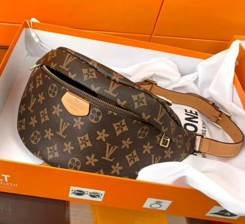 designer bag Bumbag Cross Body Waist Bag Temperament Bumbags Fanny Pack embossing flower Famous soft leather Luxury bag Serial Number Date Code DustBag