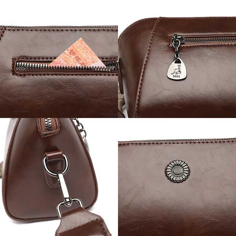 Fashion Woman bags Leather Shoulder Bags for women Crossbody Bags Luxury Handbags Women Messenger Bags Designer Sac a mainT251206