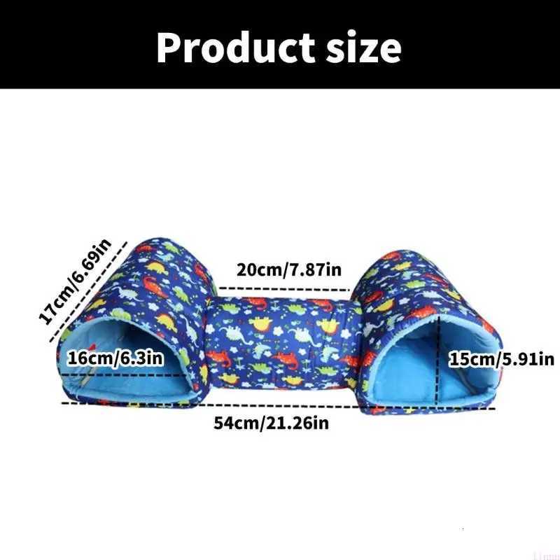 Hamster Bed Toy Guinea Pigs Toy Hamster Rodents Tunnel Soft Bed Large Size M251206