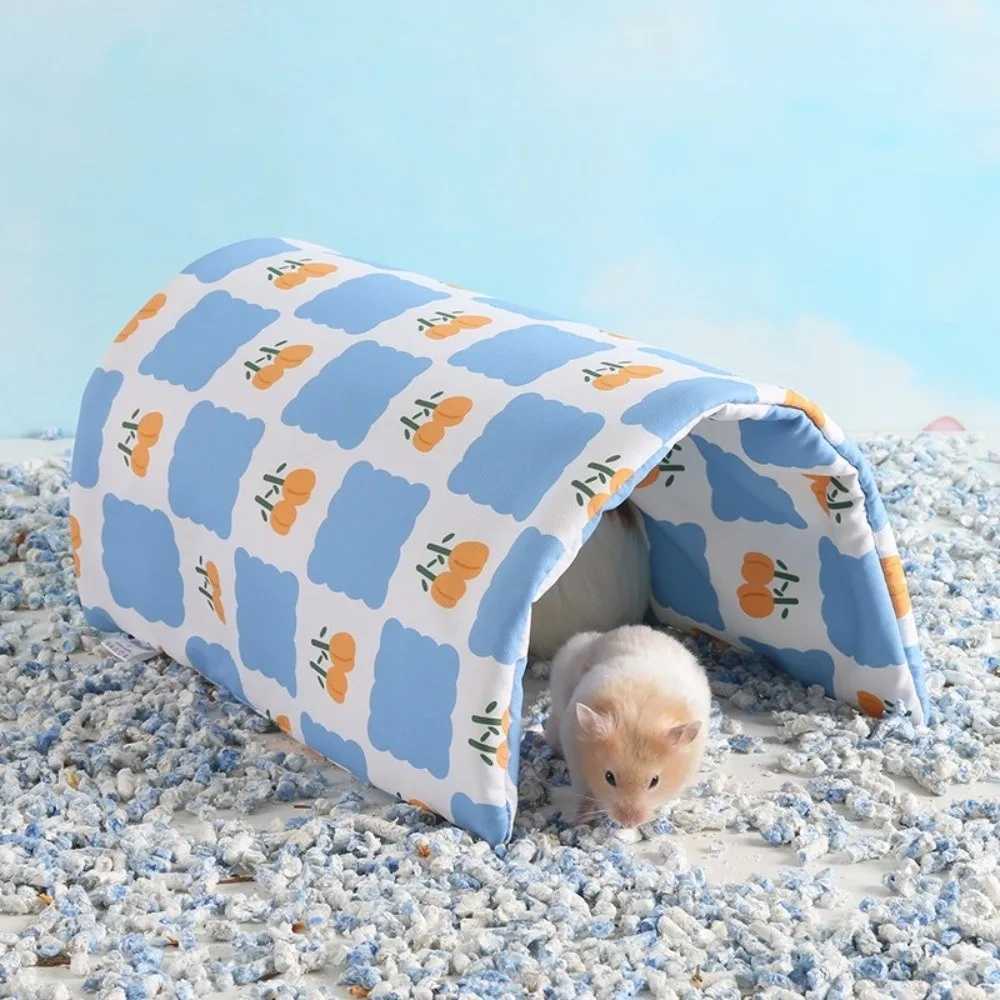 Cartoon Pattern Rabbit Hamster Cooling Ice Mat Foldable Multi Shapes Small Pet Sleeping Bed Waterproof Surface Breathable M251206